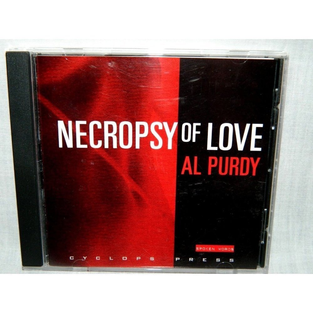 Al Purdy Necropsy of Love CD Spoken Word / Poetry Canada RARE Canadian